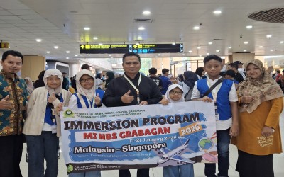 MI Nurul Ulum Bilingual School Berangkatkan Empat Peserta Didik dalam Program Imersi Singapura–Malaysia 2026